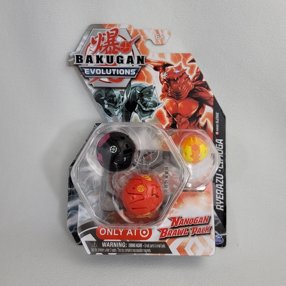 Bakugan Evolutions Nanogan Brawl Pack - Ryerazu And Cimgoa - Target Exclusive - Picture 12 of 12